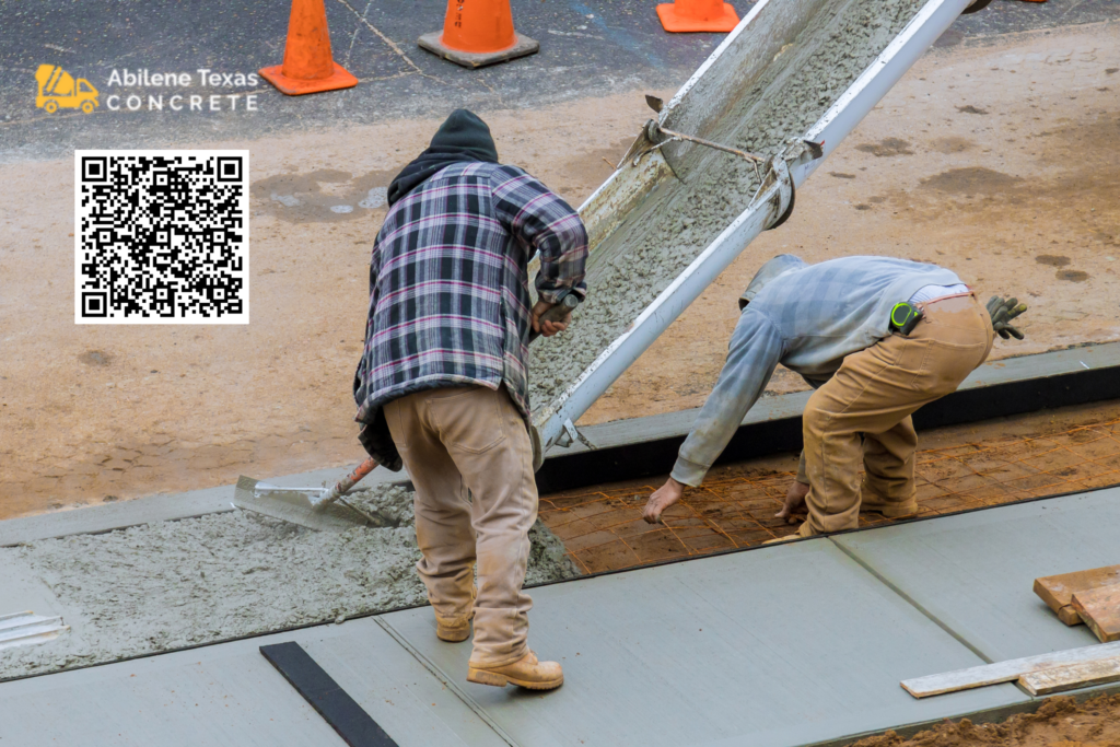 The best Clearwater concrete contractor pouring concrete.