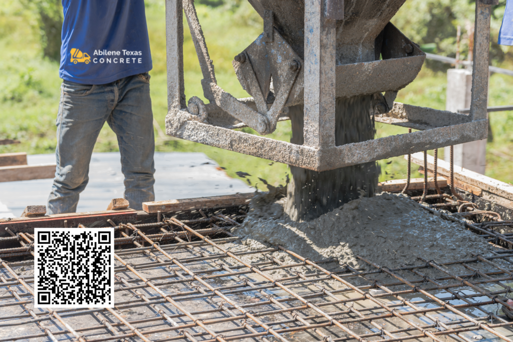 A top concrete contractor in Clearwater pouring a home pickleball court.